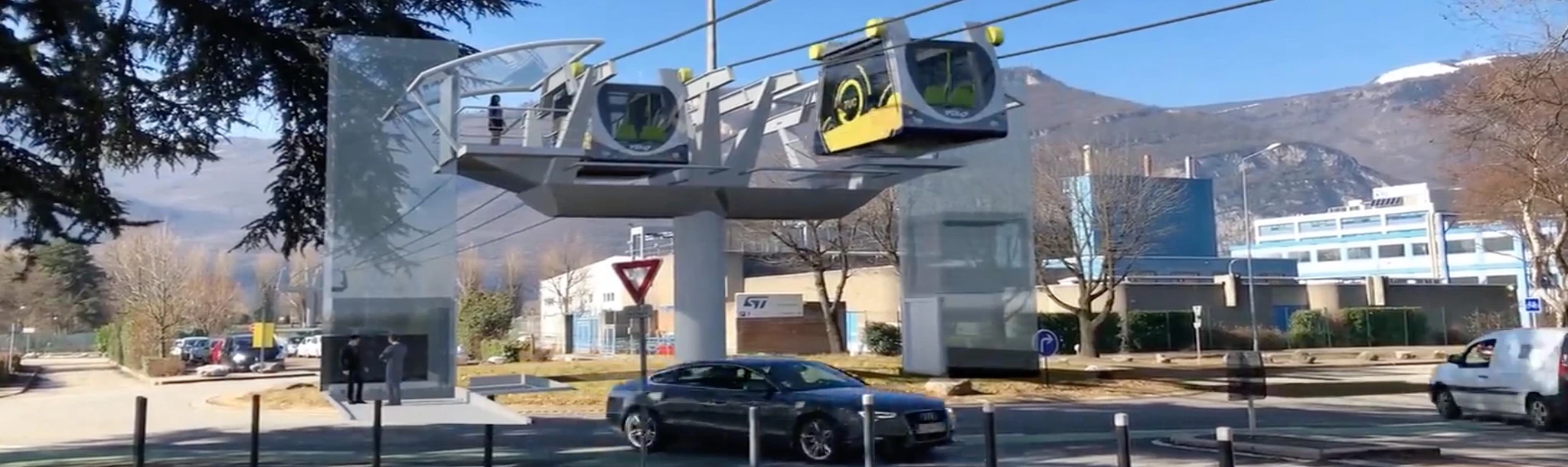 Transport Urbain par Cable - Creissels Technologies